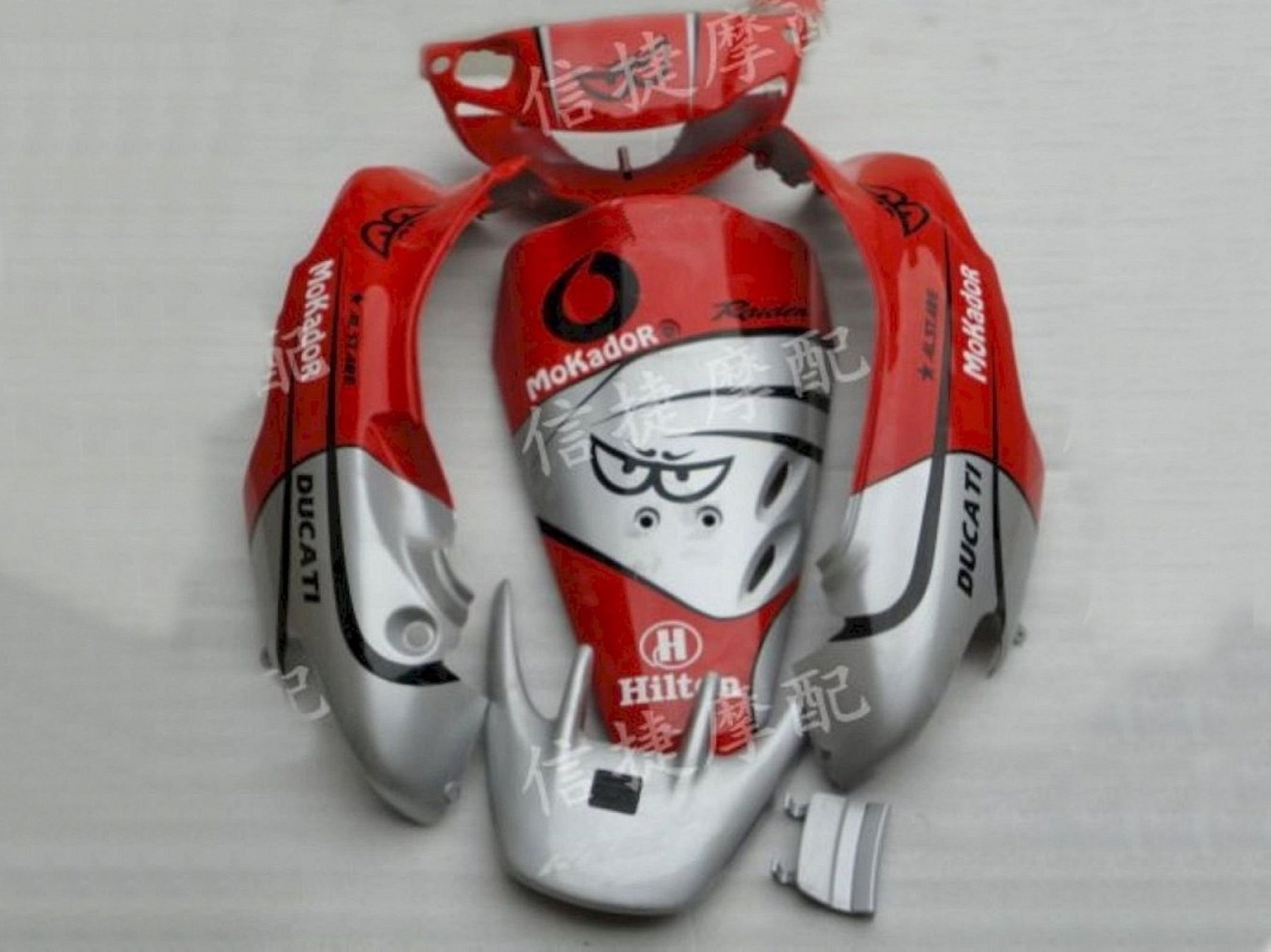 Комплект пластика Honda Dio AF34 / AF35 / AF35ZX Красный